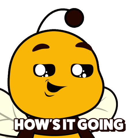 Sup Hello Sticker by Plan Bee Studios