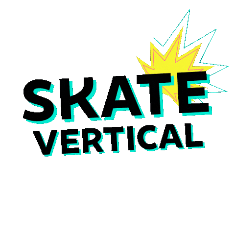 Skate Vertskater Sticker by Divas Skateras