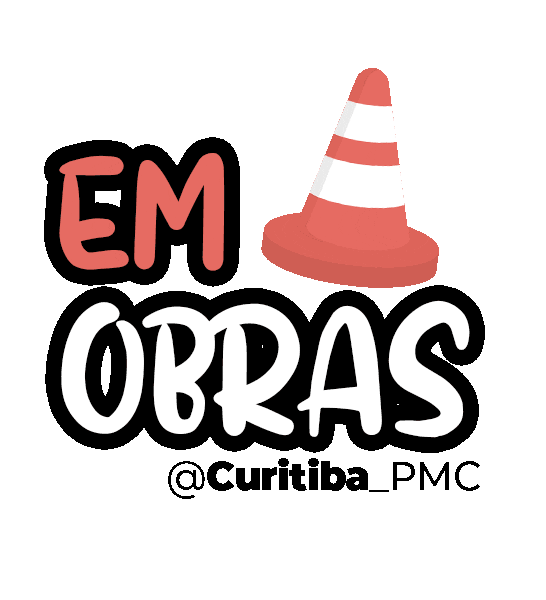 Obras Cwb Sticker by Prefeitura de Curitiba