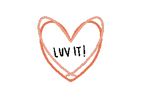 Heart Luv It Sticker by Nic & Tom Eatery