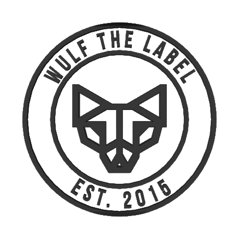 WULF the label Sticker