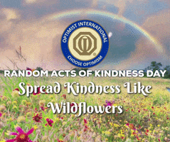 Random Acts Of Kindness GIF by Optimist International