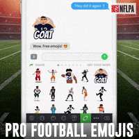 Pro Football Emojis