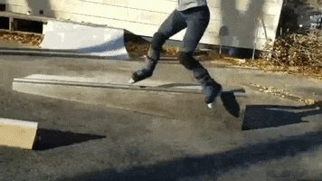 Rollerblading GIF