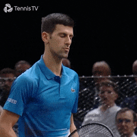 Novak Djokovic Burn GIF by Tennis TV