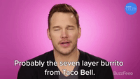 Seven Layer Burrito From Taco Bell