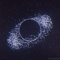 Orbiting Black And White GIF by Pi-Slices