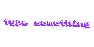 Type Something Sticker
