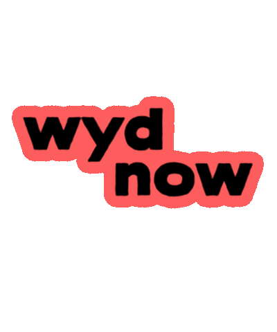 What Are You Doing Sticker