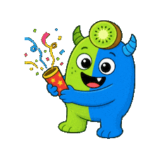 Celebrate Happy Birthday Sticker