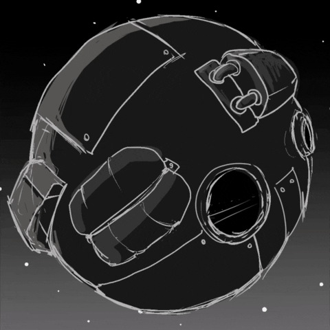Space Satellite GIF by 15 Passenger