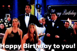 Happy Birthday Friends GIF by KRizz