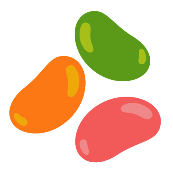 Jelly Beans Candy Sticker by Home Brew Agency for iOS & Android GIPHY