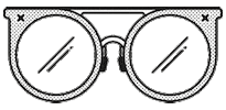 Glasses Sticker
