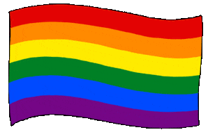 Gay Pride Rainbow Sticker by 1900BADDEST