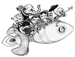 Skeletitos Sticker