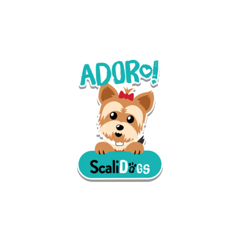 Dog Love Sticker by Scalidogs