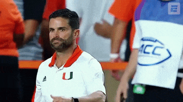 Miami Hurricanes Thumbs Up GIF by ESPN