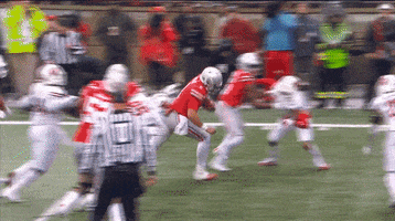Football Touchdown GIF by Ohio State Athletics