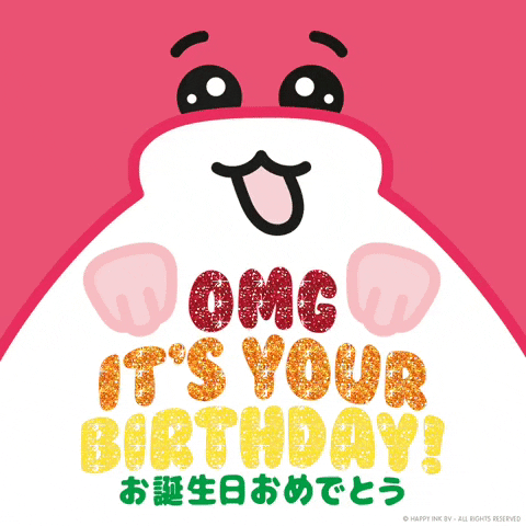 Happy Birthday Yes Gif By Hamsta World Find Share On Giphy