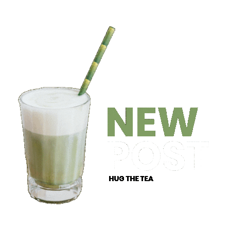 Tea Time Drinking Sticker by HUG THE TEA