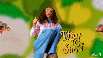 Jumping That 70S Show GIF by Laff