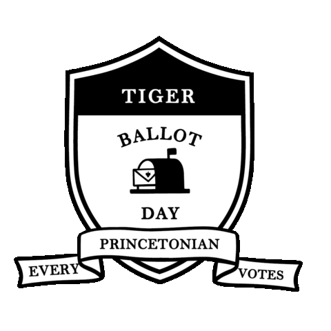 Vote100 Sticker by Princeton University