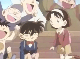 janan acting detective conan GIF