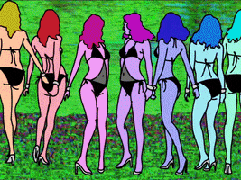 Animation Bikini GIF by Preston Spurlock