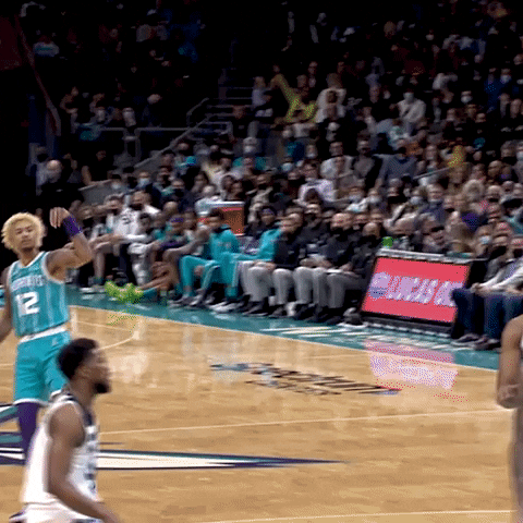 Kelly Oubre Sport GIF by Charlotte Hornets