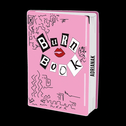 Mean Girls Burn Book GIF by Adrianak