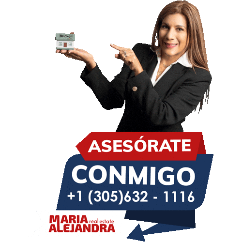 Realtorbrickell Mariaale Realtorb Sticker by Maria Alejandra Rodriguez