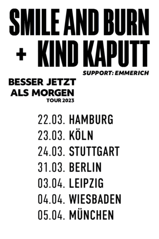 Smile And Burn Sticker by Kind Kaputt