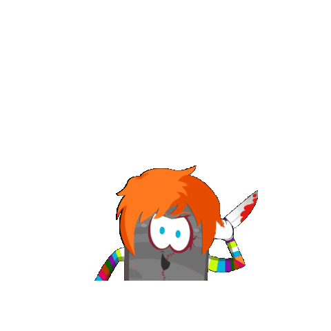 Chucky Sticker by Revista Revi