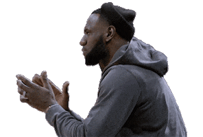 Lebron James Yes Sticker by Amazon Freevee