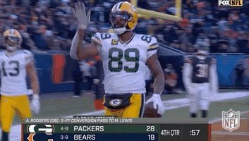 Waving Green Bay Packers GIF by NFL