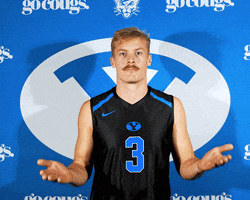 Cant Hear You Get Loud GIF by BYU Cougars