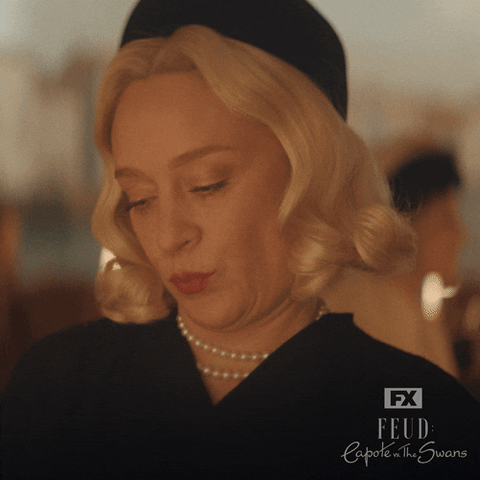 Tea Thinking GIF by Feud: Capote vs. The Swans