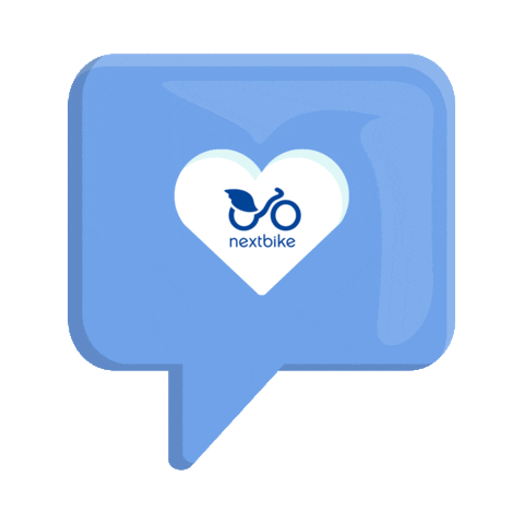 Heart Logo Sticker by nextbike