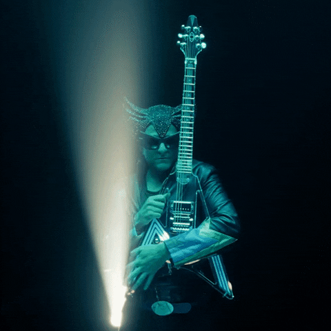 Rock Guitar GIF by Matthieu Chedid M