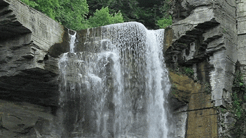 taughannock falls animated gif GIF by Jerology