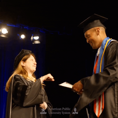 AmericanPublicUniversity graduation 2023 graduate commencement GIF