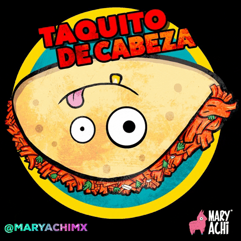 Mexican Food Tacos GIF by MaryAchiMx