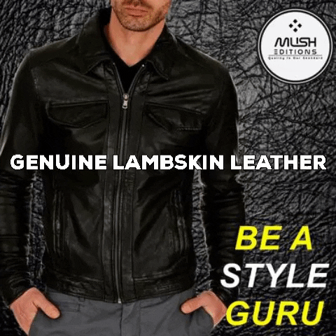 Genuine Lambskin Leather GIF