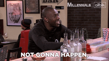 Not Happening Terrell Owens GIF by ALLBLK (formerly known as UMC)