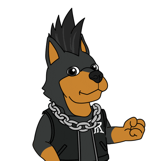 Fight Or Die Sticker by Dobernut