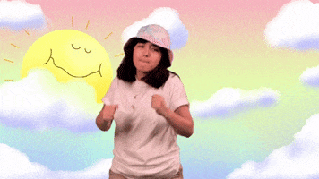 In The Clouds Pastel GIF