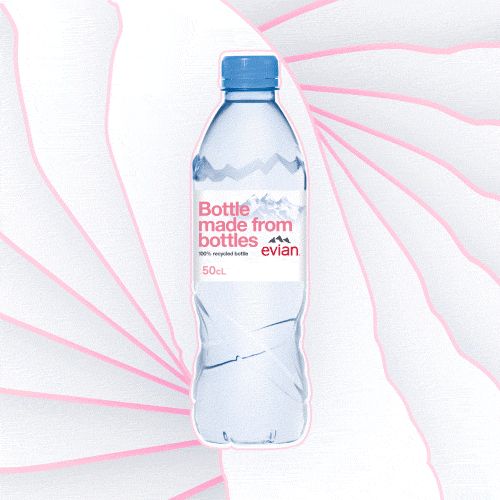 Evian Water Stay Hydrated GIF by evian
