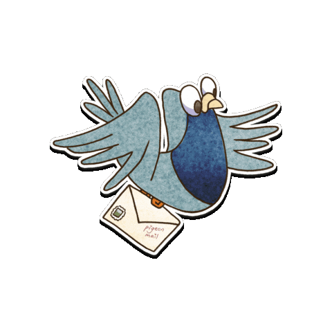 Birds Send Sticker by Wind Sun Sky Entertainment