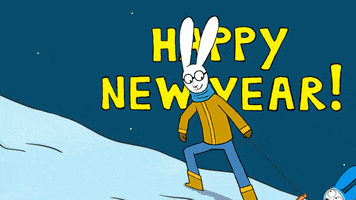 Celebrate New Year GIF by Simon Super Rabbit
